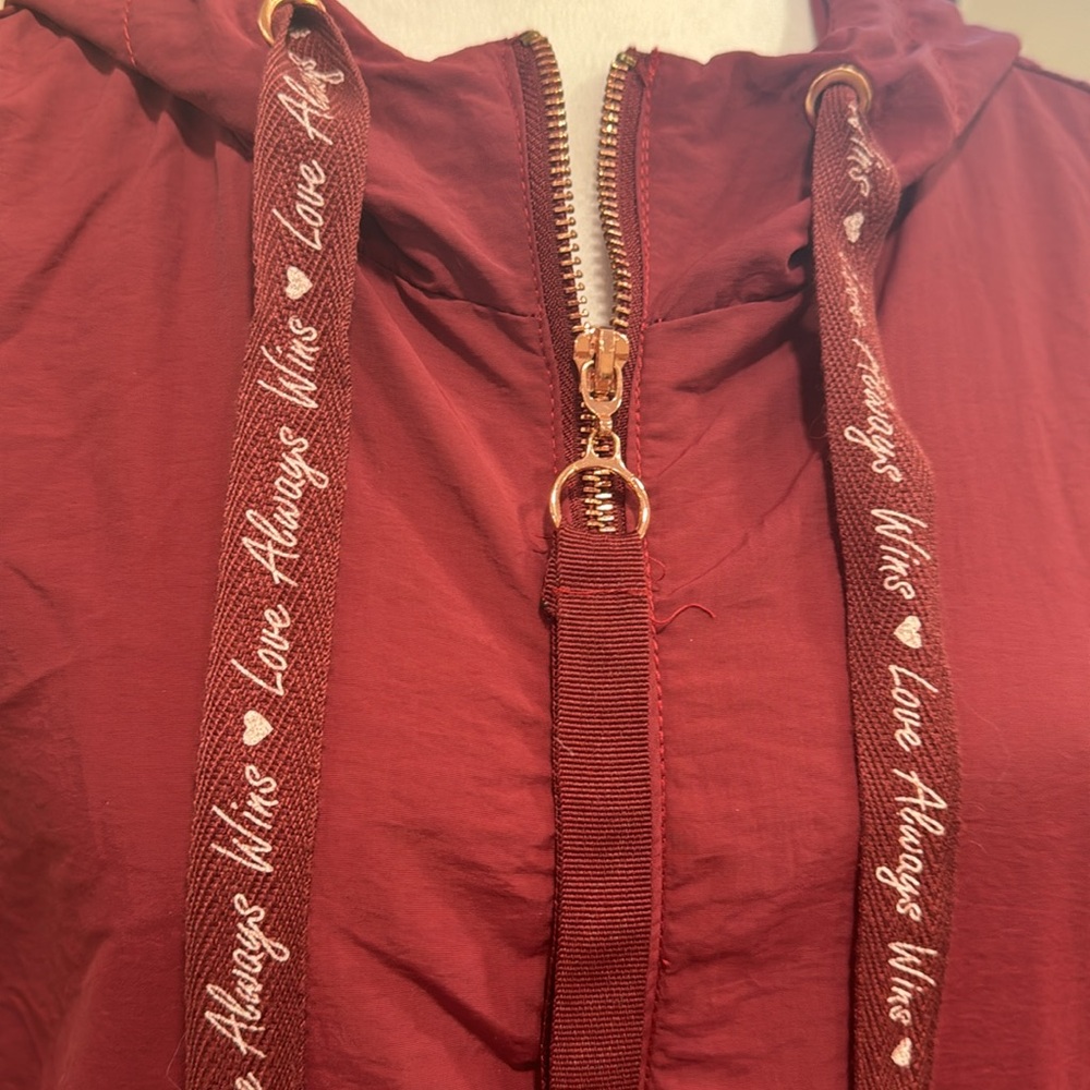 Ashley sunrise Collection lightweight jacket XL, Maroon - Picture 11 of 11